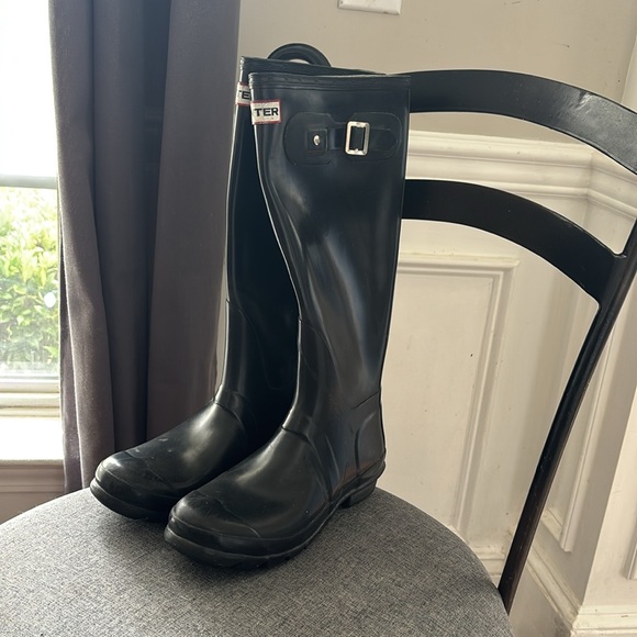 Hunter Rain boots Black Wellies - Picture 12 of 12